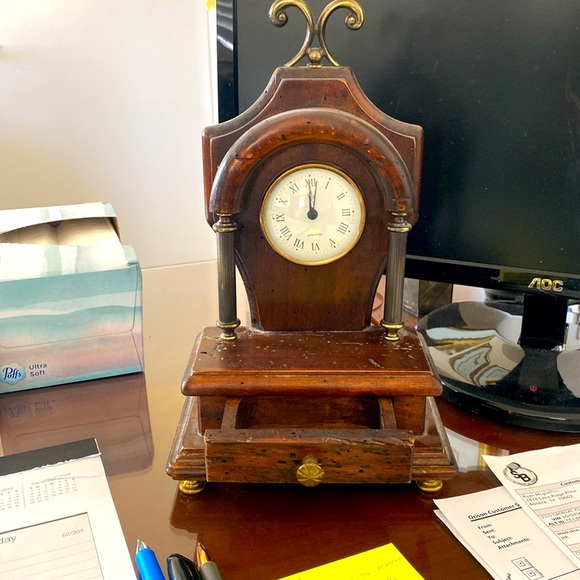 Decorative clock, handmade Italian clock - Picture 3 of 4